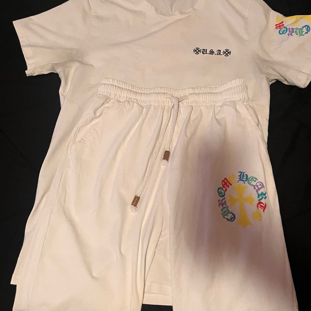 Chrome Hearts White Short Sleeve Tee